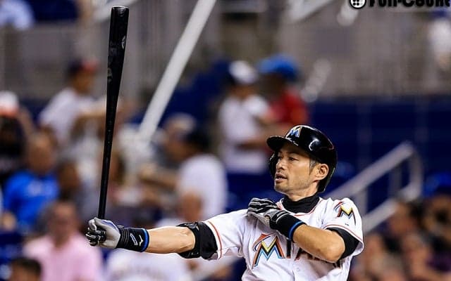 イチロー、4打数無安打で約3か月半ぶりに打率2割台に低下　マ軍は敗戦