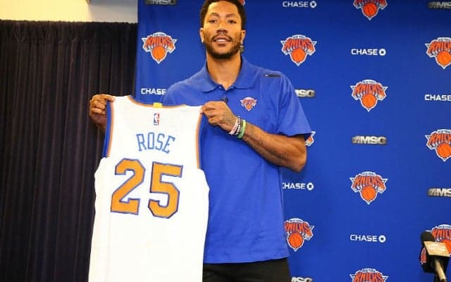 ニックスでの活躍を誓うデリック・ローズ「25番は新たなステップ」