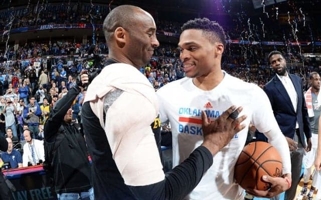 コービー・ブライアントが「自分に最も近いと思う選手」にウェストブルックを挙げる