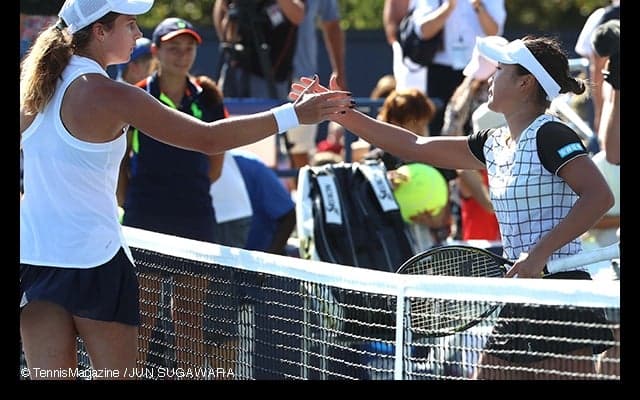  奈良くるみがフェーゲレを退け4年連続初戦突破 [全米オープン] 