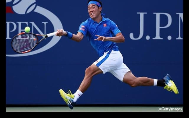  錦織対ベッカーの1回戦、第1セットは6-1で錦織 [全米オープン] 