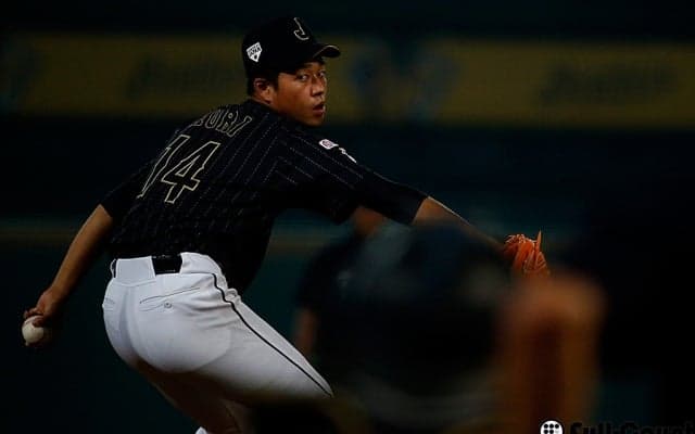 【U-18アジア選手権】台湾戦完封勝利の功労者、1安打無失点リリーフ左腕・堀瑞輝