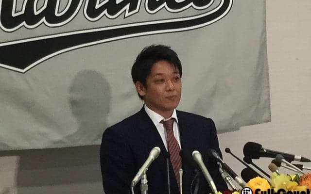 サブロー、涙の引退会見　ロッテ愛激白「世界一のチームにしてほしい」