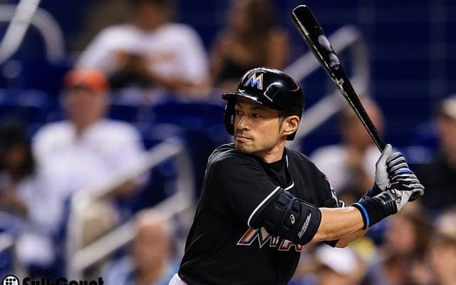 イチロー、快速生かしてチャンスをつなぎ、先制ホームに成功