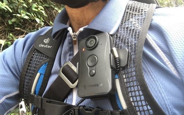【津々見友彦の6輪生活】米国警察も使用するウェアラブルカメラ…トランセンド「DrivePro Body 20」