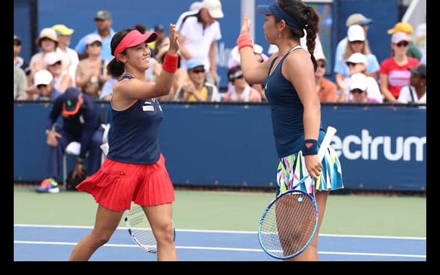  穂積絵莉／加藤未唯が第14シードを倒して2回戦を突破 [全米オープン] 