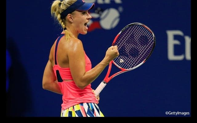  全豪女王ケルバーが17歳のベリスを退け16強入り [全米オープン] 