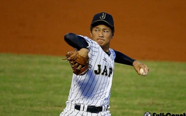 【U-18アジア選手権】「完全試合から目指している」履正社・寺島が世界で見せた度胸の強さ
