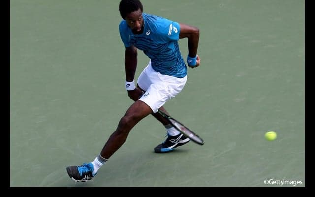  モンフィスがバグダティスにストレート勝利で男子のベスト8一番乗り [全米オープン] 