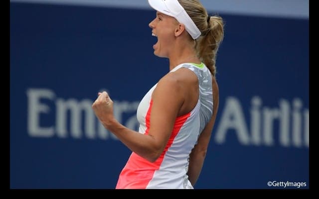  ウォズニアッキがキーズとの初対戦を制して準々決勝へ [全米オープン] 