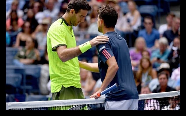  ティームの途中棄権でデル ポトロが4年ぶりの準々決勝へ [全米オープン] 