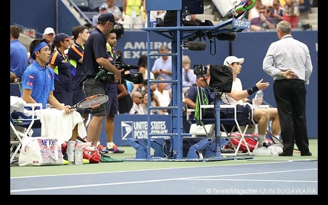  研ぎ澄まされた集中力で攻めきった錦織、マレーを破って2年ぶりの準決勝進出 [全米オープン] 
