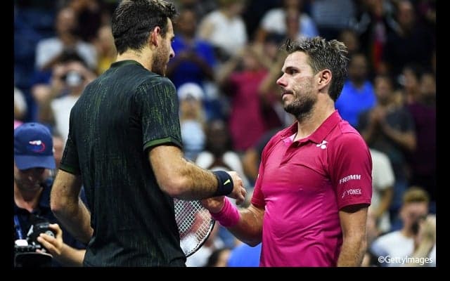  ワウリンカが2009年覇者のデル ポトロを破り、錦織との準決勝へ [全米オープン] 