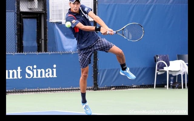  綿貫陽介が8強入り、堀江亨／清水悠太は準決勝進出 [全米オープン・ジュニア] 