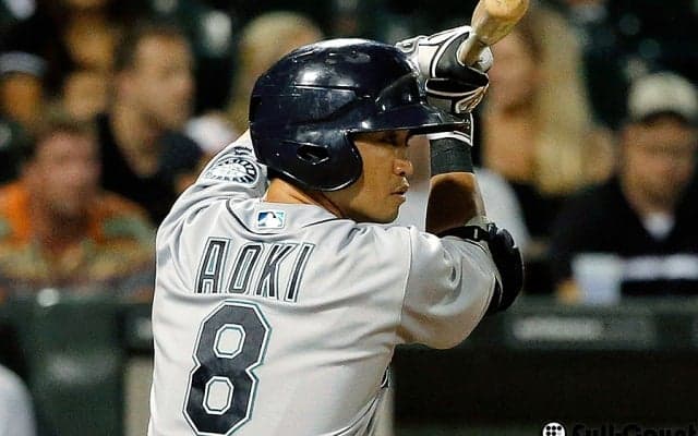 青木宣親、5月28日以来の今季2号ソロ！　同僚・岩隈の15勝目を援護