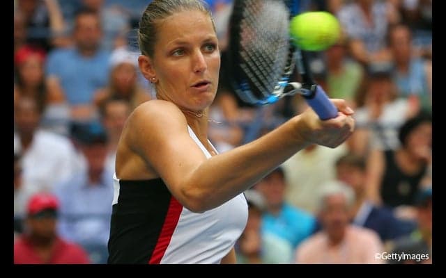  ケルバーとプリスコバの女子決勝は最終セットに突入 [全米オープン] 