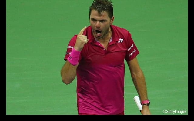  第3セットを奪ったワウリンカが初の決勝進出に王手 [全米オープン] 