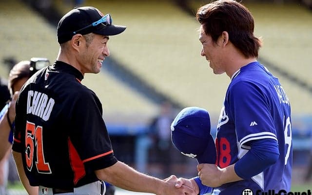 イチローが「2番・右翼」でスタメン出場、前田健太と2度目対決へ