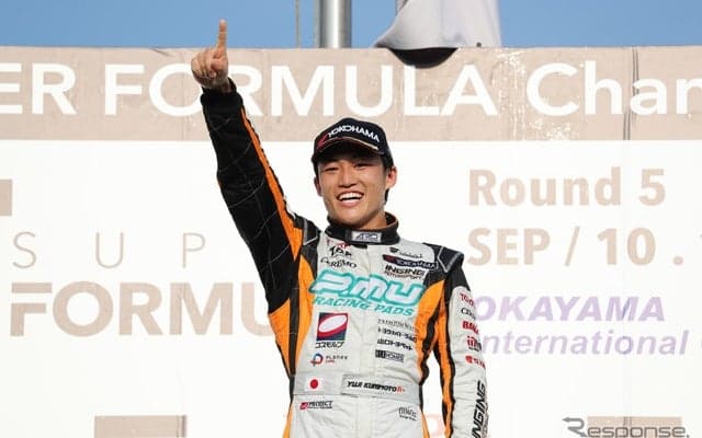 【スーパーフォーミュラ 第5戦】レース2…国本雄資が悲願のシリーズ戦初優勝を達成