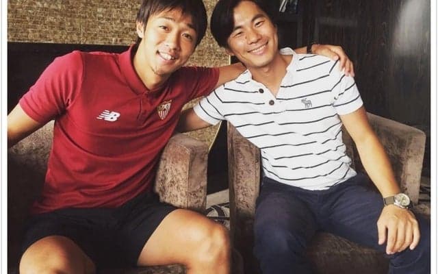 セビージャ・清武弘嗣、ザックジャパンの通訳・矢野氏と再会