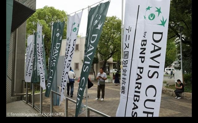  ウクライナがメンバー変更、ダブルスにスミルノフが出場 [デ杯日本対ウクライナ] 