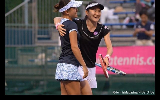  結成1年、青山／二宮がペアとしてうれしい初タイトル [JAPAN WOMEN'S OPEN] 