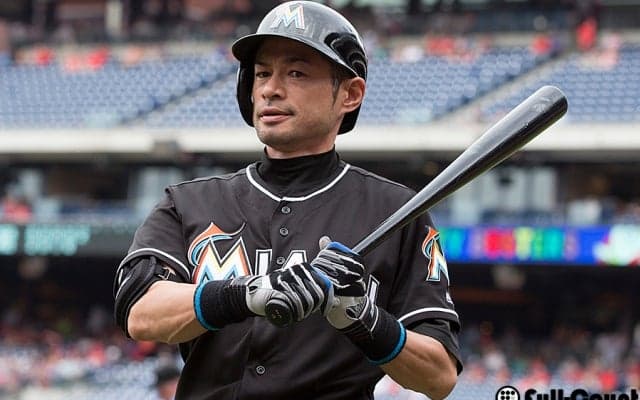イチロー、味方の退場で急きょ途中出場も無安打　12打席無安打で打率.295に