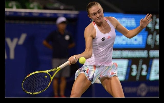  準々決勝の大坂の相手は、プリスコバを倒したサスノビッチ [東レPPO] 