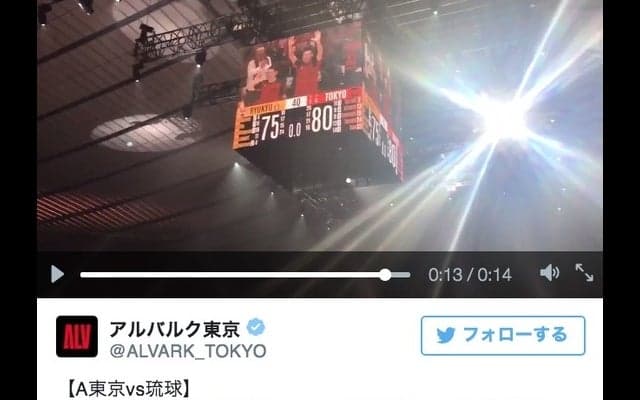 アルバルク東京が歴史的な勝利…Bリーグ開幕戦