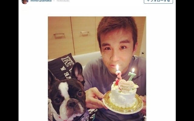 田中美保、夫・稲本潤一の誕生日…サプライズ仕掛けるも「バレバレ」