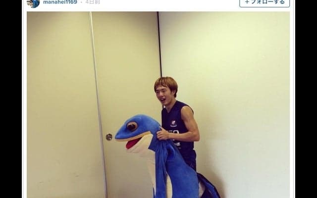 愛媛FC非公認マスコット一平くん、中の人はマリノスの齋藤学？「見ちゃダメッーー！」