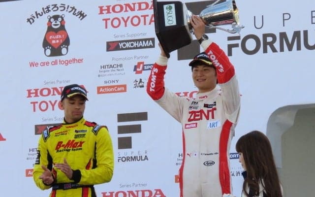 2016年の全日本F3王者は山下健太…ゲーム出身の強敵マーデンボローとの接戦を制す