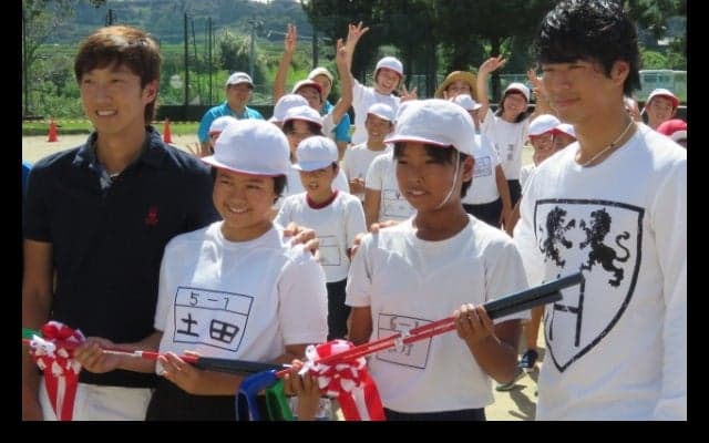 重永亜斗夢の地元・熊本県菊陽町で石川遼が「ゴルフ伝道師」にスナッグゴルフ教室を開催