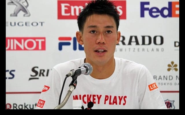  「自分の存在を示したい」錦織圭が公開練習と記者会見 [楽天ジャパンオープン] 