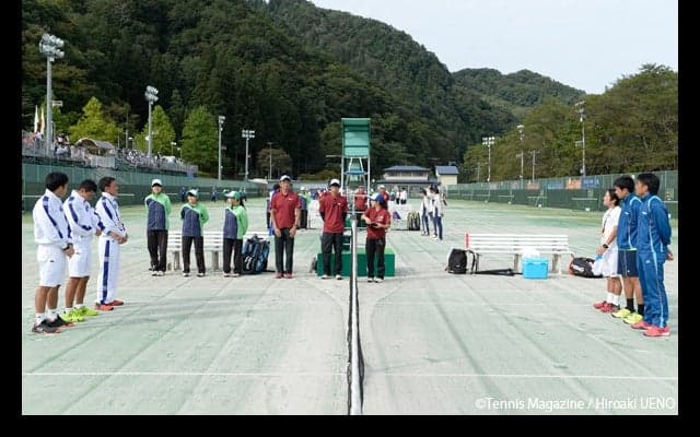 [第71回岩手国体] 大会初日、成年男子1回戦、少年男子1回戦の試合結果 