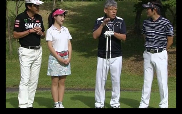 【レッスン】「引っ掛け」、「右プッシュ」をアドレスで直す