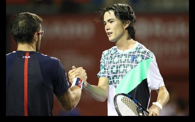  ダニエル太郎は1回戦で元世界8位のティプサレビッチに敗退 [楽天ジャパンオープン] 