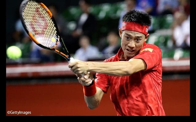  錦織がヤングから第2セットを奪い、最終セットに突入 [楽天ジャパンオープン] 