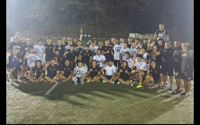  流経大で韓国軍ラグビー部が交流合宿 