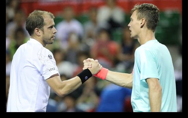  前週優勝のベルディヒはミュラーに敗退、1回戦が終了 [楽天ジャパンオープン] 