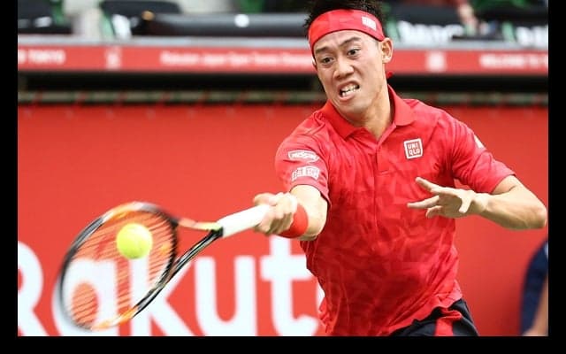  錦織は途中棄権で2回戦敗退、ソウザが準々決勝へ [楽天ジャパンオープン] 