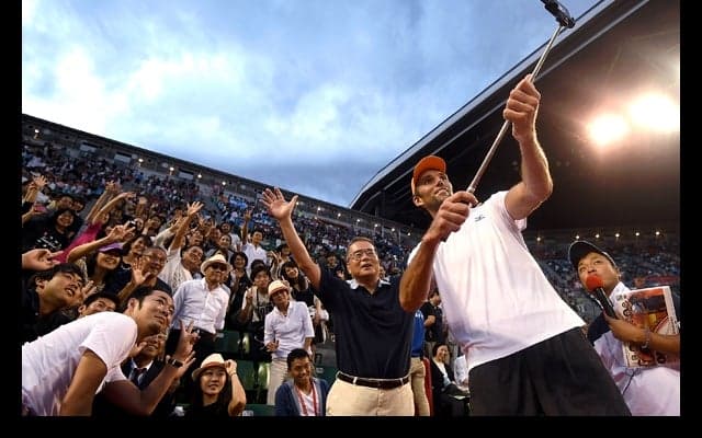  本戦4日目が終了、シングルスのベスト8が出揃う [楽天ジャパンオープン] 