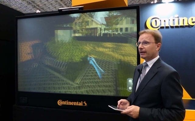【CEATEC 16】最先端のコックピットを3D映像でリアルに紹介…コンチネンタルオートモーティブ
