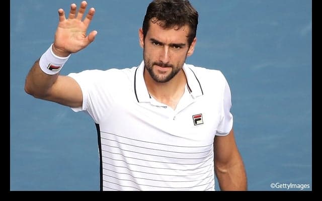  チリッチがモナコにストレート勝利で初の4強入り [楽天ジャパンオープン] 