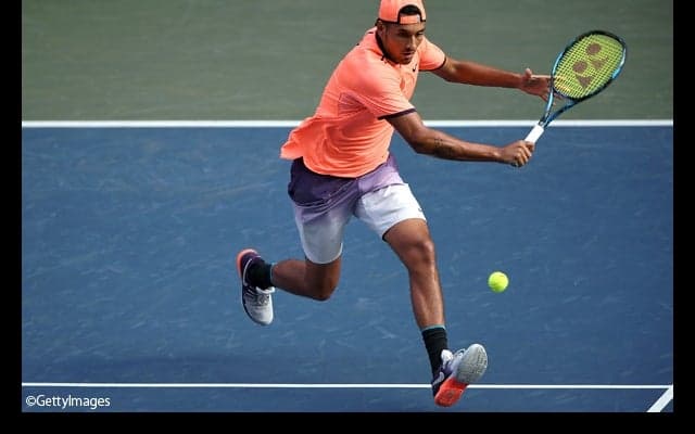  キリオスが昨年4強のミュラーを退け準決勝へ [楽天ジャパンオープン] 