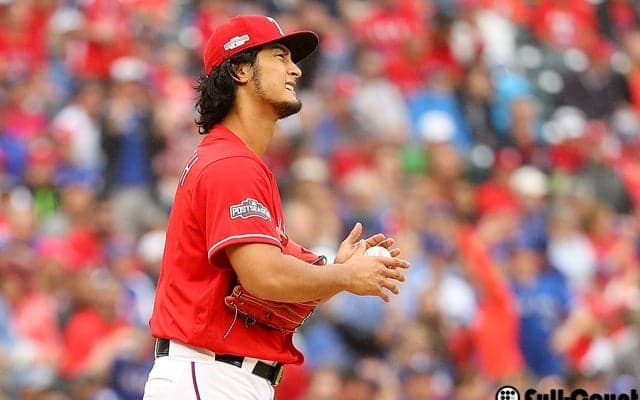 ダルビッシュPO史上8人目の1試合4被弾「今日は速球に頼り過ぎたかも」