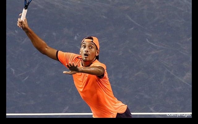  キリオスがモンフィスを下してゴファンとの決勝へ [楽天ジャパンオープン] 