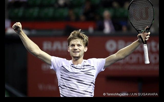  初来日のゴファンが躍動、キリオスとの決勝にも自信［楽天ジャパンオープン］ 