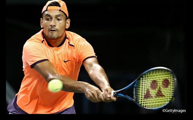  キリオスがゴファンを破り、ATP500で初優勝 [楽天ジャパンオープン] 