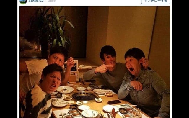 日本ハム・陽岱鋼＆杉谷拳士ら、日本一へ向けて焼肉でスタミナ